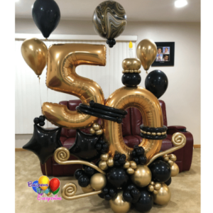 Balloon Bouquet Aged to Perfection