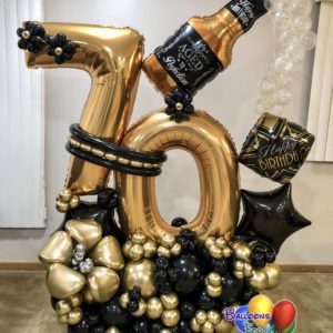 Balloon Bouquets Aged to Perfection