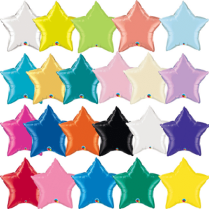 18in Stars Shape Balloon