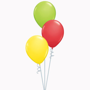 3 – 11in Latex Balloons 