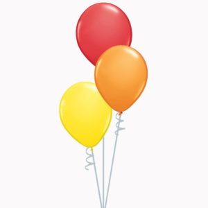 3 – 11in Latex Balloons