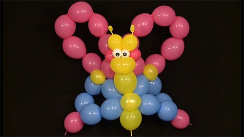 balloon butterfly tutorial