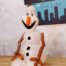 Balloon Snowman Frozen Design