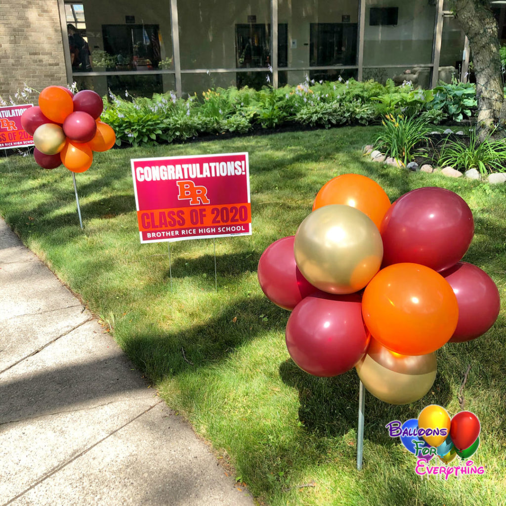 Balloon Decorations, Yard Balloon Decor, Topiaries