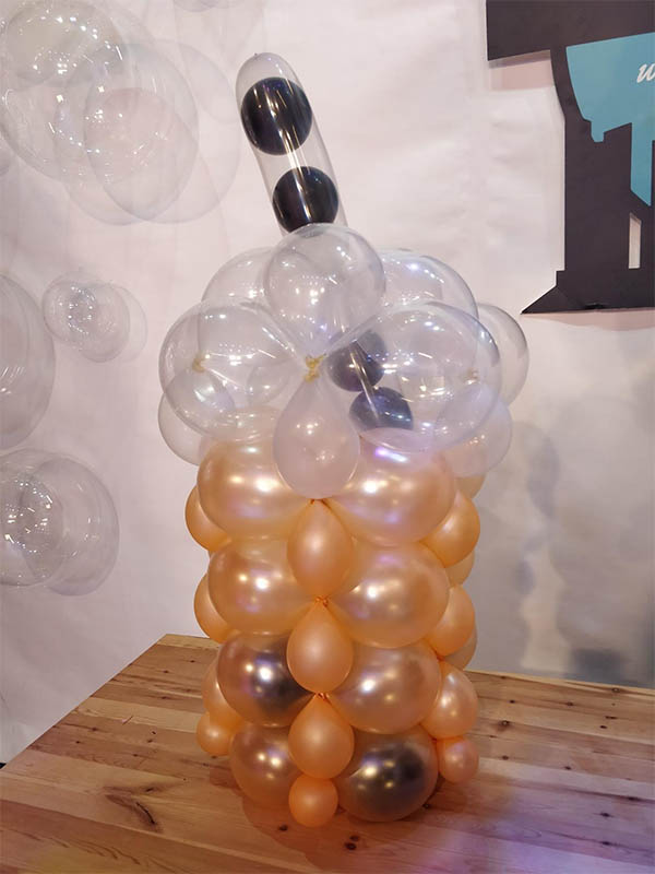 boba tea balloon