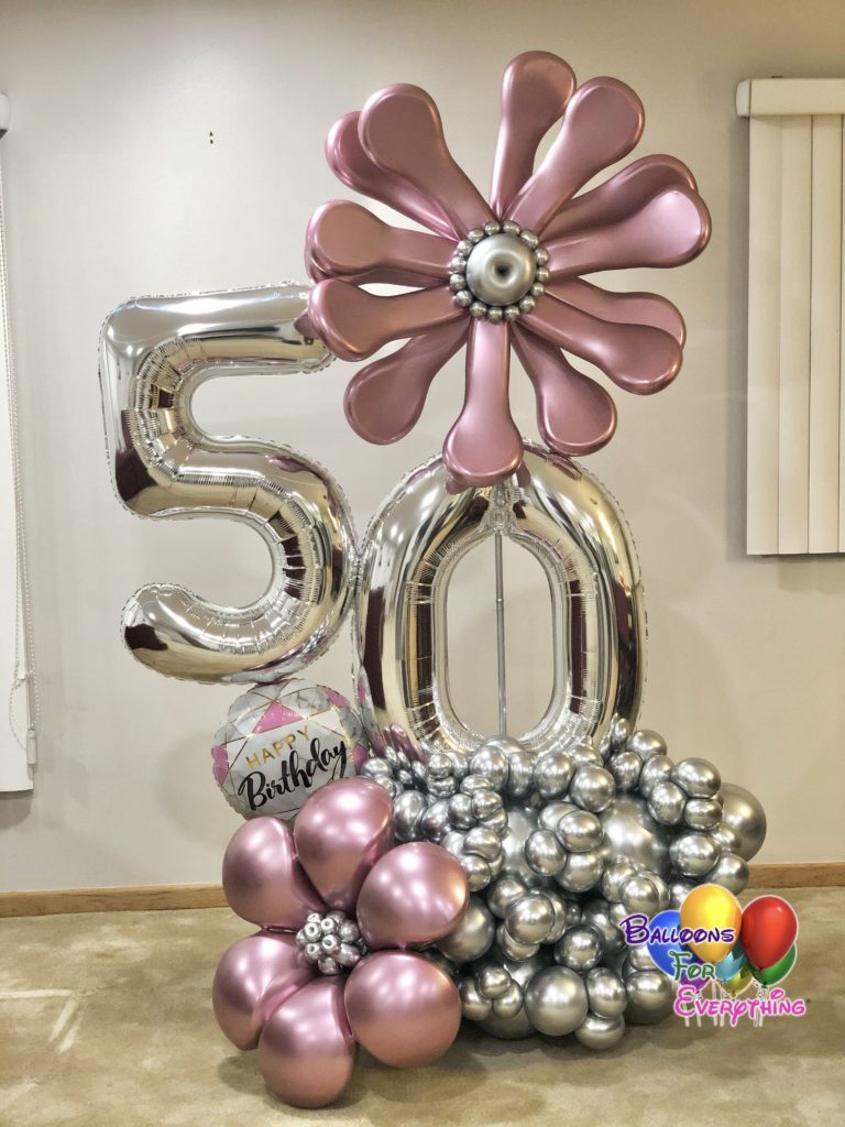 Flower Fantasy Balloon Bouquet