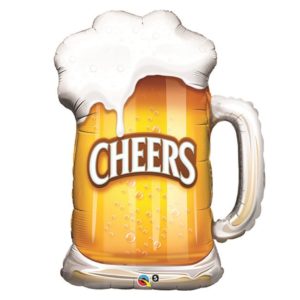 35in Cheers Beer Mug Balloon