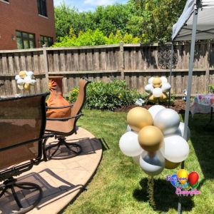 Balloon Decorations, Yard Balloon Decor, Topiaries