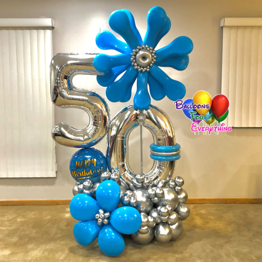 Cute Flower Balloon Bouquet