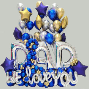 Dad Celebration Balloon Bouquet
