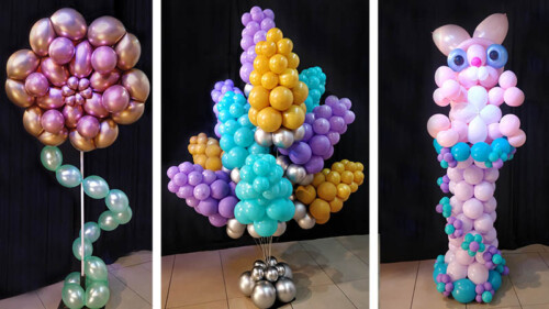 Easter Spring Balloon Decor