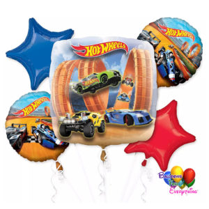 Hot Wheels Balloons Bouquet