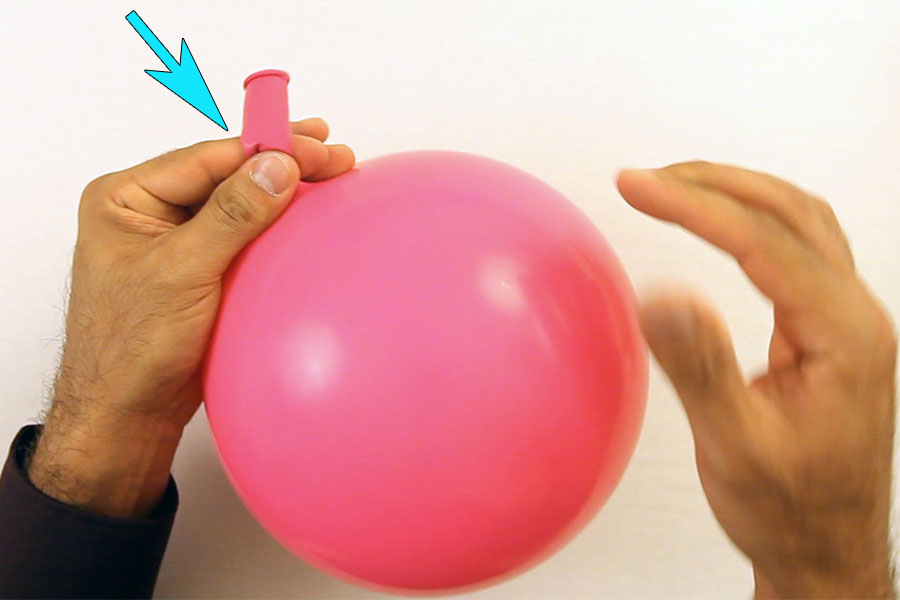 How to tie a balloon