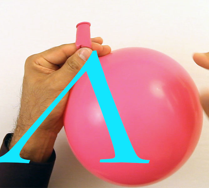 How to tie a balloon