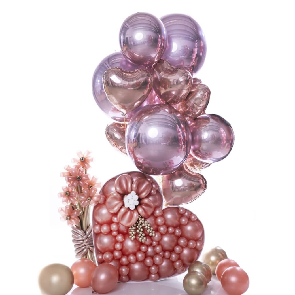 Lovely Heart Balloon Bouquet