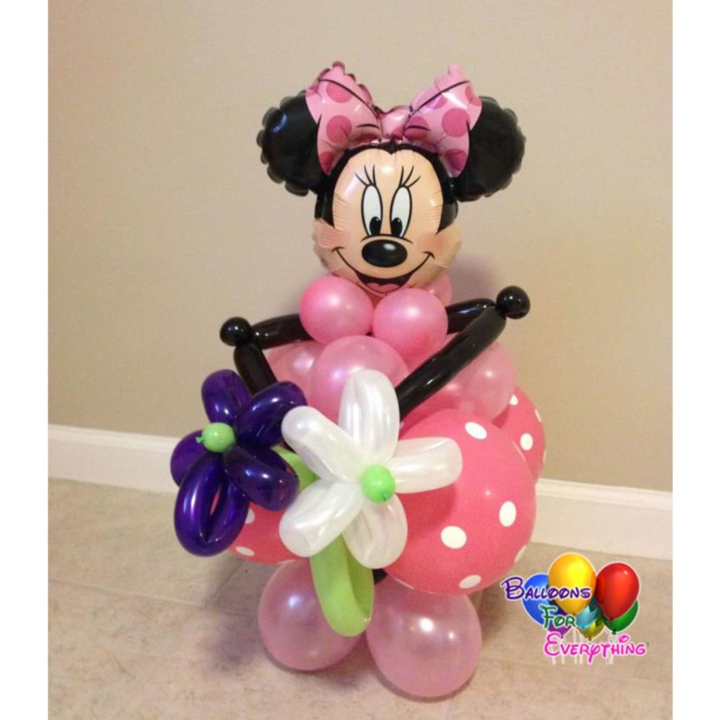 Minnie Balloon Centerpieces