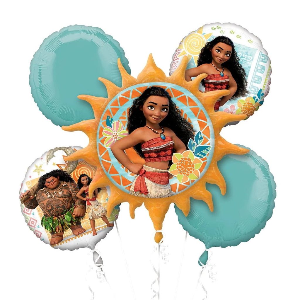 Moana Birthday Balloon Bouquet