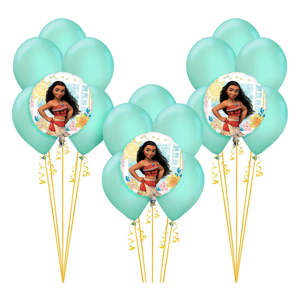 Moana Birthday Balloon Bouquet