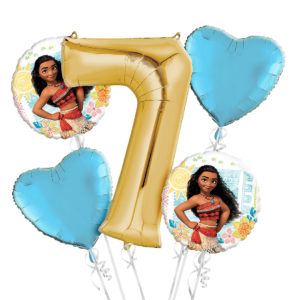 Moana Birthday Party Balloons