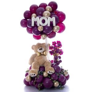 Mom Enormous Teddy Bear Balloon Bouquet