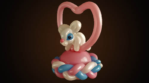 rabbit balloon