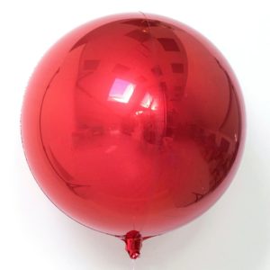 16in Red Orbz Balloon