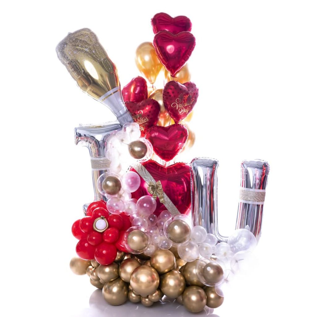 Romance Balloon Bouquet