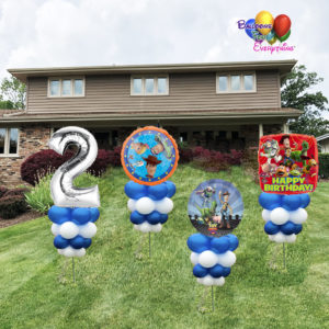 4 Toy Story Yard Balloon Decor