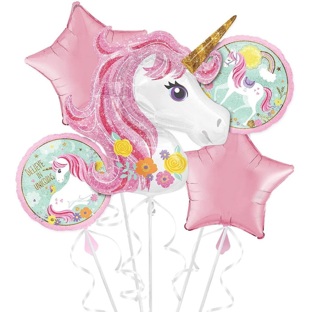 Unicorn Balloon Bouquet