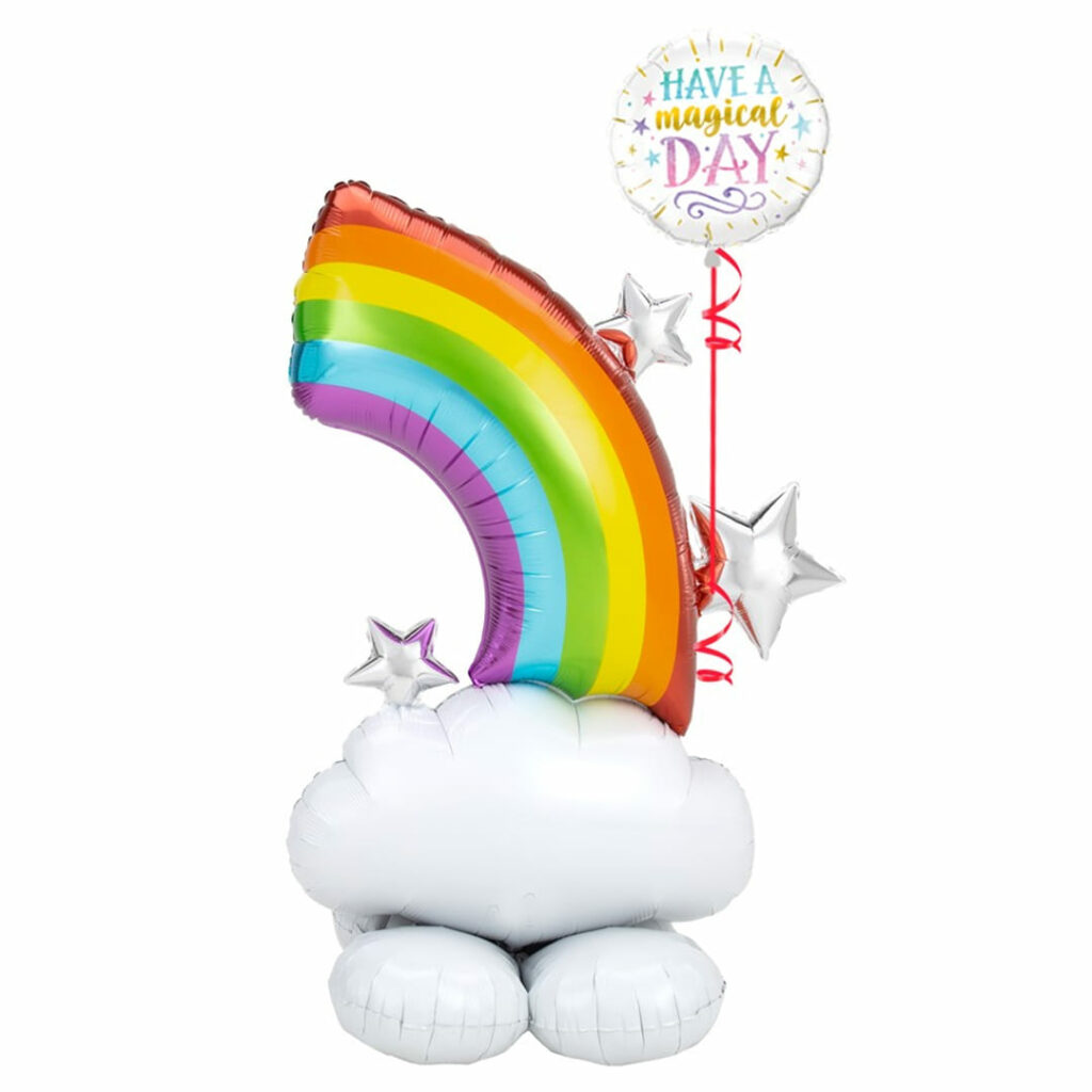 Rainbow Cloud Balloons